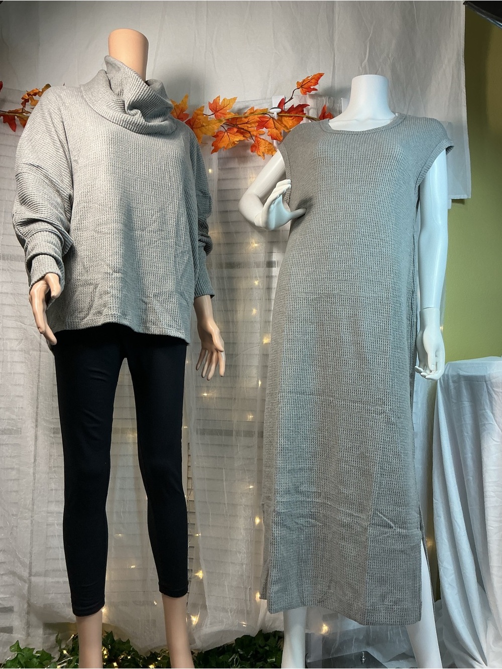 Dear Scarlett Wonderlust 2 Piece Set - Heather Gray